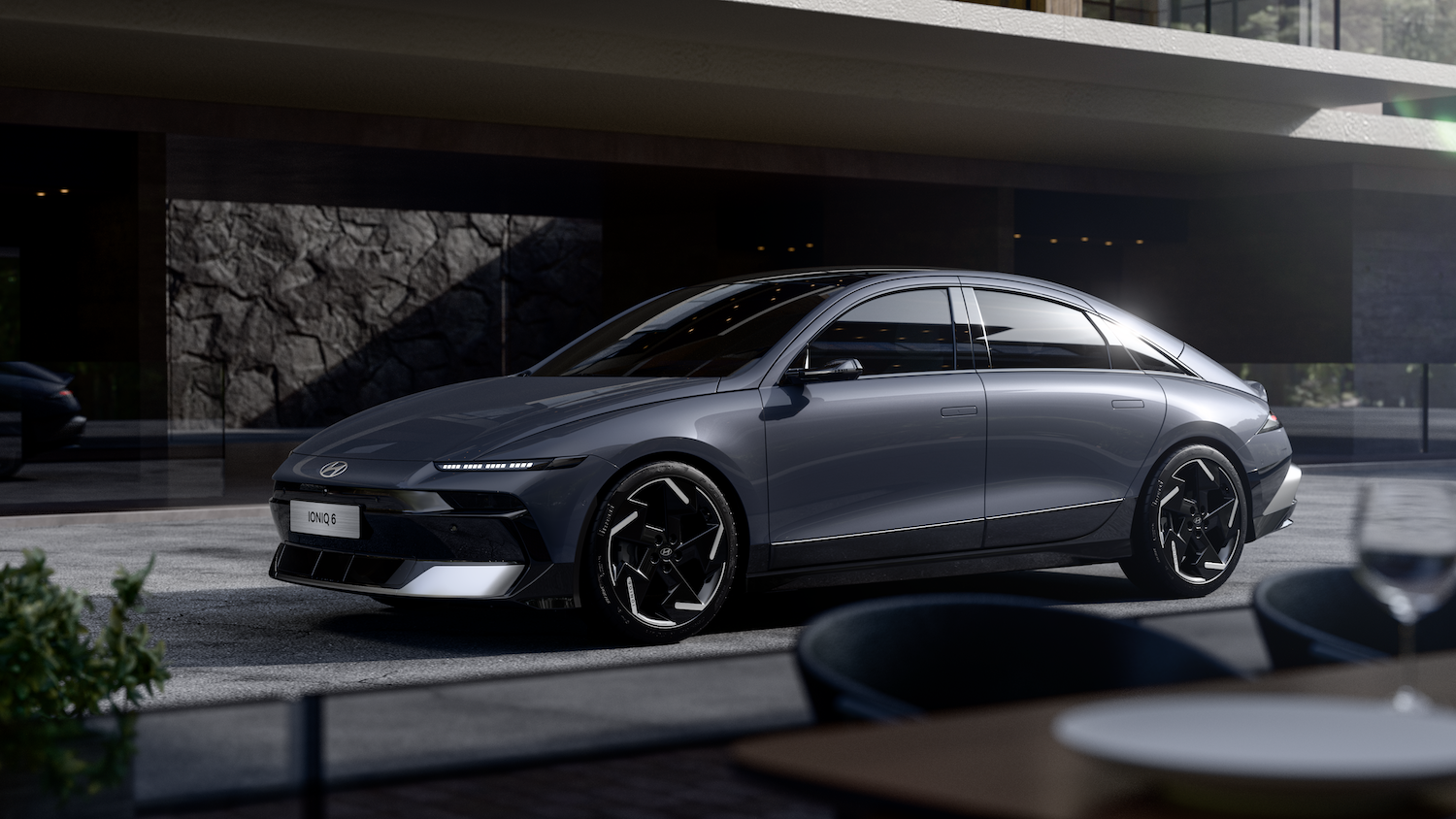 hyundaiioniq6nlineexteriorsideview